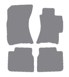 Subaru Legacy 2004-2009 Grey Premium Carpet Tailored Car Mats NV HITECH