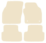 Seat Arona 2017 onwards Beige Luxury Velour Tailored Car Mats NV HITECH