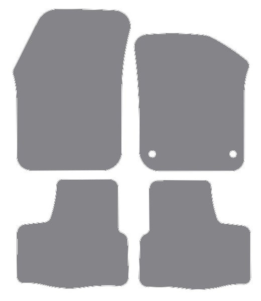 Skoda Citigo 2011 onwards Grey Premium Carpet Tailored Car Mats NV HITECH