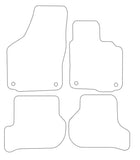 Seat Toledeo 2004-2009 Tailored VS Rubber Car Mats