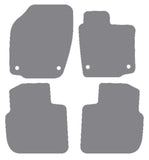 Skoda Rapid 2012 onwards Grey Premium Carpet Tailored Car Mats NV HITECH