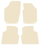 Skoda Roomster 2007-2015 Beige Luxury Velour Tailored Car Mats NV HITECH