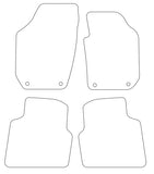 Skoda Roomster 2007-2015 Tailored VS Rubber Car Mats