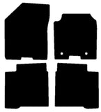 Suzuki Baleno 2015-2019 Black Luxury Velour Tailored Car Mats NV HITECH