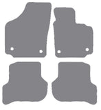 Seat Altea XL 2006-2015 Grey Premium Carpet Tailored Car Mats NV HITECH