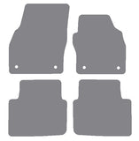 Skoda Scala 2019 onwards Grey Premium Carpet Tailored Car Mats NV HITECH