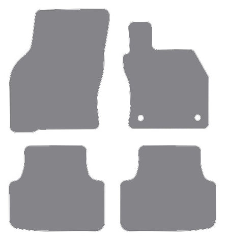 Seat Leon Mk4 2020 onwards Grey Premium Carpet Tailored Car Mats NV HITECH