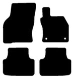 Seat Leon Mk4 2020 onwards Black Luxury Velour Tailored Car Mats NV HITECH