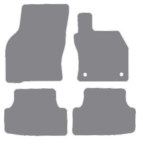 Seat Leon e-Hybrid 2021 onwards Grey Premium Carpet Tailored Car Mats NV HITECH