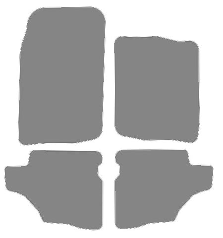 Suzuki Grand Vitara 3Dr 1998-2005 Grey Tailored Carpet Car Mats NV HITECH