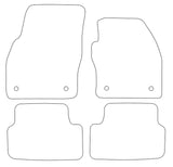 Skoda Fabia 2022 onwards Tailored VS TPE Rubber Car Mats