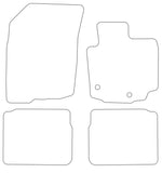 Suzuki SX4 S-Cross 2021 onwards Tailored VS Rubber Car Mats