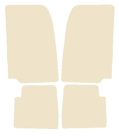 Triumph Stag 1970-1977 Beige Luxury Velour Tailored Car Mats NV HITECH