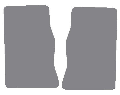 Triumph TR2 / TR3 / TR3A / TR3B 1953-1962 Grey Premium Carpet Tailored Car Mats NV HITECH