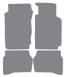 Toyota Corolla 1987-1992 Grey Premium Carpet Tailored Car Mats NV HITECH