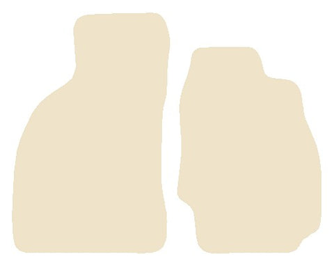 Toyota MR2 Mk1 1985-1990 Beige Luxury Velour Tailored Car Mats NV HITECH
