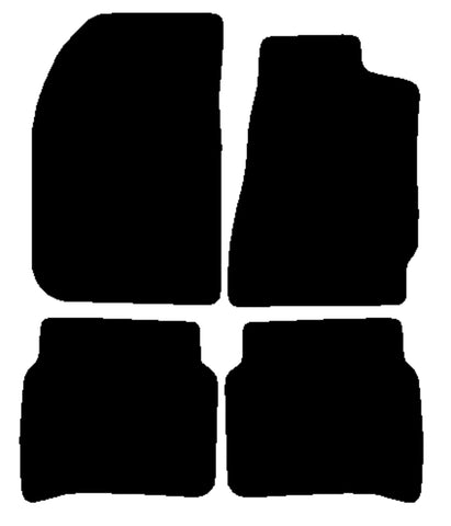 Toyota Celica GT (Flip Up Lights) 1985-1994 Black Premium Carpet Tailored Car Mats NV HITECH