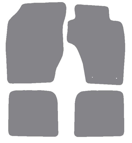 Toyota RAV4 1st Generation 3dr 1994-2000 Grey Premium Carpet Tailored Car Mats NV HITECH
