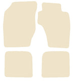 Toyota RAV4 1994-2000 Beige Luxury Velour Tailored Car Mats NV HITECH