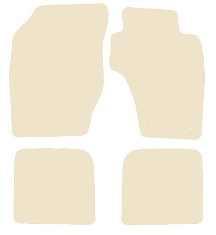 Toyota RAV4 1994-2000 Beige Luxury Velour Tailored Car Mats NV HITECH