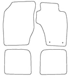 Toyota RAV-4 1st Generation 3dr 1994-2000 Tailored VS Rubber Car Mats