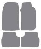 Toyota Supra 1986-1992 Grey Premium Carpet Tailored Car Mats NV HITECH