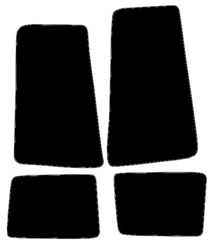 TVR Cerbera 1997-2004 Black Luxury Velour Tailored Car Mats NV HITECH