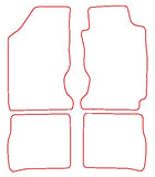 Toyota Carina e 1992-1997 Tailored VS Rubber Car Mats