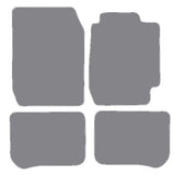 Toyota Corolla 3dr 1992-1997 Grey Premium Carpet Tailored Car Mats NV HITECH