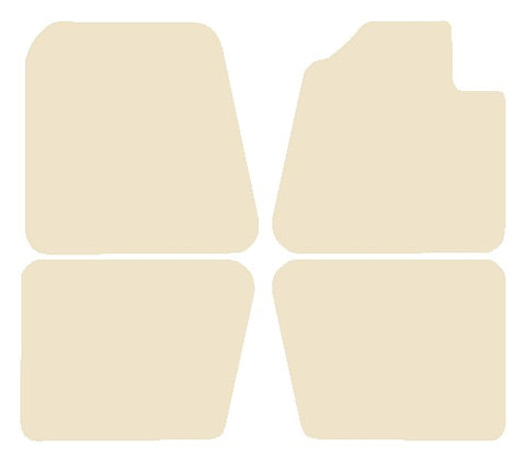 Triumph Herald / Vitesse 1959-1971 Beige Luxury Velour Tailored Car Mats NV HITECH