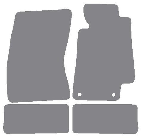 Toyota Supra 1993-2000 Grey Premium Carpet Tailored Car Mats NV HITECH
