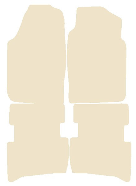 Toyota Celica Cabrio 1987-1990 Beige Luxury Velour Tailored Car Mats NV HITECH