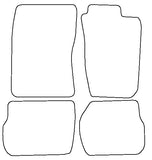 Toyota Celica GT4 4Wd (Not Flip-Up Lights) 1994-1999 Tailored VS Rubber Car Mats