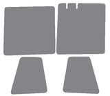 Triumph Mayflower 1950-1953 Grey Premium Carpet Tailored Car Mats NV HITECH