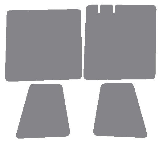 Triumph Mayflower 1950-1953 Grey Premium Carpet Tailored Car Mats NV HITECH