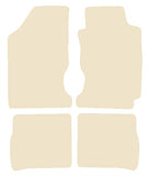 Toyota Carina 2 1988-1992 Beige Luxury Velour Tailored Car Mats NV HITECH