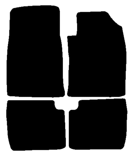 Toyota Camry 1997-2008 Black Tailored Carpet Car Mats NV HITECH