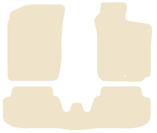 Toyota Sera 1990-1996 Beige Luxury Velour Tailored Car Mats NV HITECH