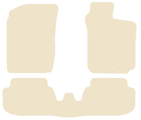Toyota Sera 1990-1996 Beige Luxury Velour Tailored Car Mats NV HITECH