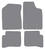 Toyota Yaris 5dr 1999-2005 Grey Premium Carpet Tailored Car Mats NV HITECH