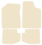 Toyota Yaris 3dr 1999-2005 Beige Luxury Velour Tailored Car Mats NV HITECH