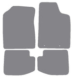 Toyota Yaris 3dr 1999-2005 Grey Premium Carpet Tailored Car Mats NV HITECH