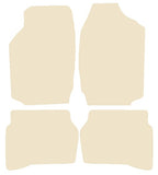 Toyota Corolla 3dr 1990-1993 Beige Luxury Velour Tailored Car Mats NV HITECH