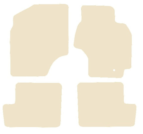 Toyota RAV4 1st Generation 5dr 1994-2000 Beige Luxury Velour Tailored Car Mats NV HITECH