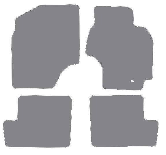 Toyota RAV4 1st Generation 5dr 1994-2000 Grey Premium Carpet Tailored Car Mats NV HITECH