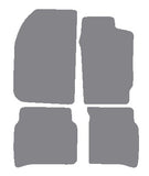 Toyota Celica GT4 4WD (Flip Up Lights) 1985-1994 Grey Premium Carpet Tailored Car Mats NV HITECH
