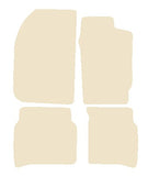 Toyota Celica GT4 4WD (Flip Up Lights) 1985-1994 Beige Luxury Velour Tailored Car Mats NV HITECH