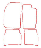 Toyota Celica GT4 4Wd (Flip Up Lights) 1985-1994 Tailored VS Rubber Car Mats