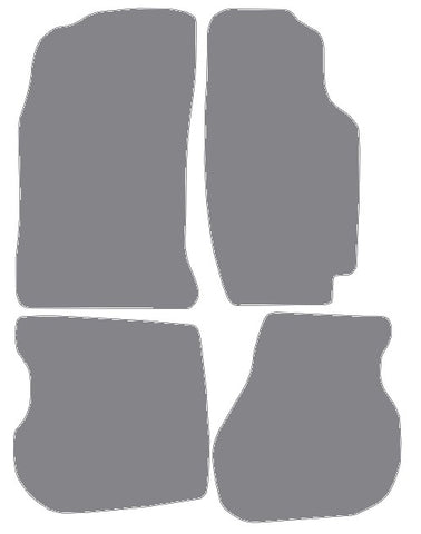 Toyota Celica Cabrio 1994-1999 Grey Premium Carpet Tailored Car Mats NV HITECH