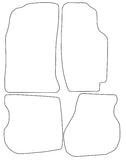 Toyota Celica Cabrio 1994-1999 Tailored VS Rubber Car Mats